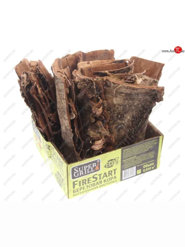 Розжиг сухая березовая кора 3.5кг SUPERGRILL SUPERGRILL firestart