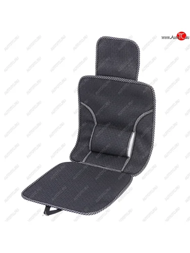 Накидка на сиденье массажная бамбуковая с поясничной опорой черная PSV PSV 132755