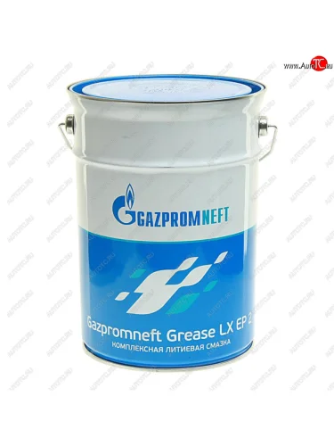 Смазка литиевая высокотемпературная Grease LX EP-2 4кг (синяя) GAZPROMNEFT GAZPROMNEFT 2389906928