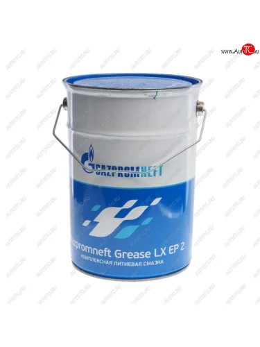 Смазка литиевая высокотемпературная Grease LX EP-2 8кг (синяя) GAZPROMNEFT GAZPROMNEFT 2389906920