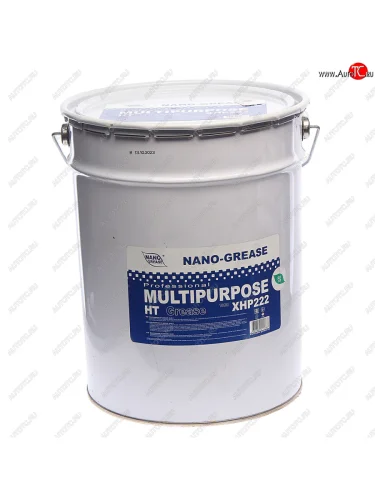 Смазка литиевая высокотемпературная BLUE MULTIPURPOSE HT Grease 18кг (синяя) NANO NANO 4979ф