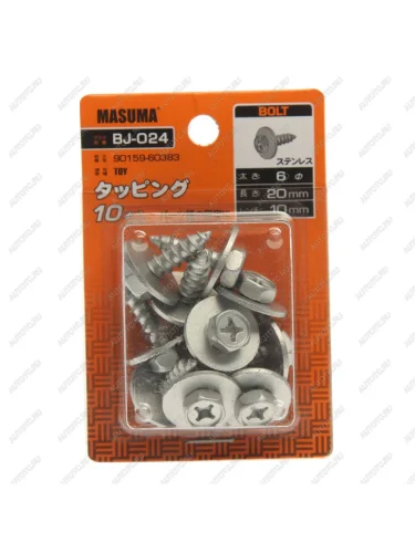 Саморез 6.3x25.3мм набор 10шт. MASUMA MASUMA bj-024