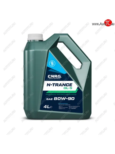 Масло трансмиссионное N-Trance GL-5 80W90 мин.4л CNRG CNRG cnrg-043-0004p