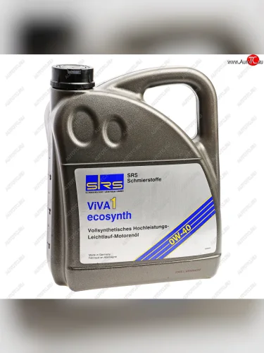 Масло моторное VIVA 1 ECOSYNTH 0W40 синт.4л SRS SRS 4033885000854