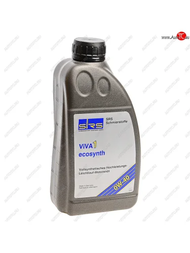 Масло моторное VIVA 1 ECOSYNTH 0W40 синт.1л SRS SRS 4033885000090