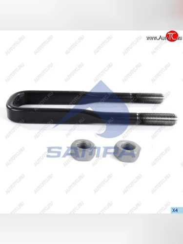 Стремянка SCANIA P380 рессоры задней с гайками (M30х3.5-B08-94405 HT85) SAMPA SAMPA 042.231