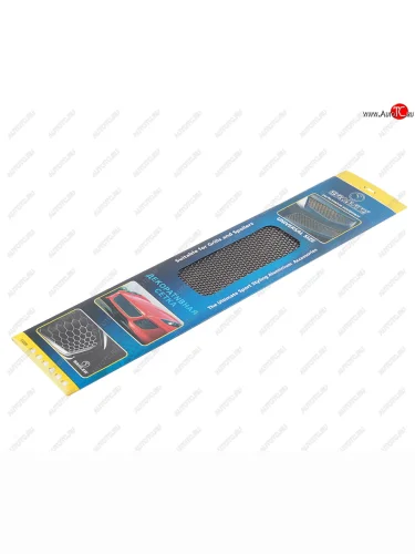 Решетка радиатора сетка (черная) 100х20см (ячейка №5) SAHLER SAHLER sahler 100x20 №5 (черная)