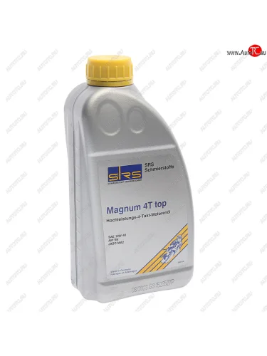 Масло моторное для 4-х тактных двигателей Magnum 4T Top 10W40 синт.1л SRS SRS 36278