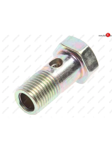 Болт-штуцер М10х1.0х20 мм 2 отверстия ПОЛИТЕХНИК ПОЛИТЕХНИК shbm10x1x20