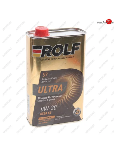 Масло моторное ULTRA C5 0W20 синт.1л ROLF ROLF 322939