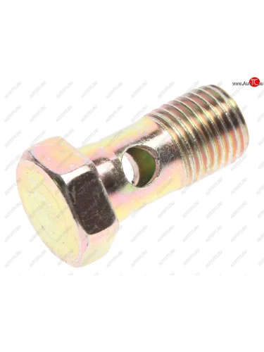 Болт-штуцер М14х1.5х28 мм 2 отверстия ПОЛИТЕХНИК ПОЛИТЕХНИК shbm14x1,5x28