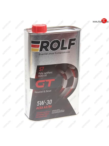 Масло моторное GT A3B4 5W30 синт.1л ROLF ROLF 322619