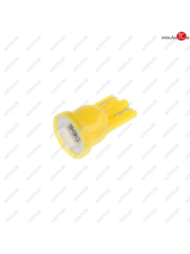 Лампа светодиодная 12V W5W T10 W2.1x9.5d Yellow MEGAPOWER MEGAPOWER-AUTOMOTIVE 10411y
