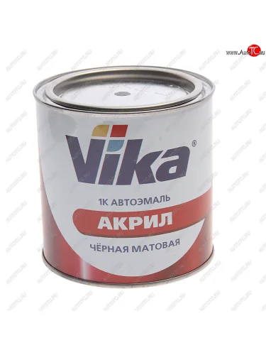 Краска черная матовая 850г VIKA VIKA 18-000082 VIKA 18-000082