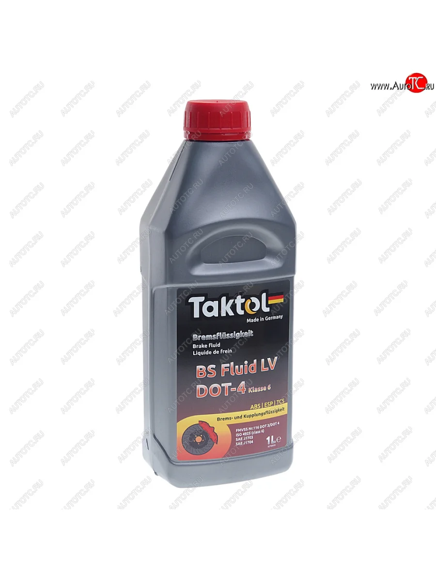 Жидкость тормозная DOT-4 LV 1л TAKTOL TAKTOL 26013 с доставкой в г. Кемерово