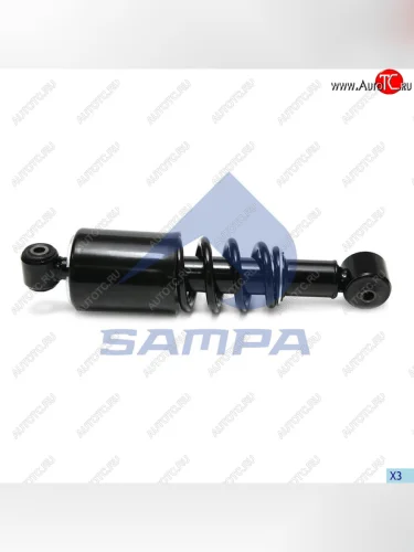 Амортизатор MAN TGA кабины задний с пружиной (287347 12x45 12x50 OO) SAMPA SAMPA 023.174-01
