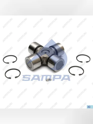 Крестовина SCANIA P600,P602 вала карданного (65х190.2мм) SAMPA SAMPA 042.030