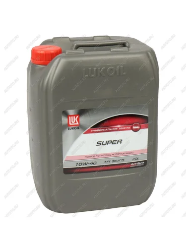Масло моторное СУПЕР SGCD 10W40 псинт.20л17.4кг ЛУКОЙЛ LUKOIL 17363