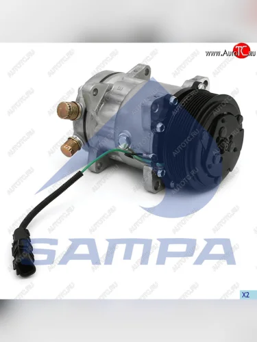 Компрессор MAN TGA TGS TGX кондиционера SAMPA SAMPA 024.142