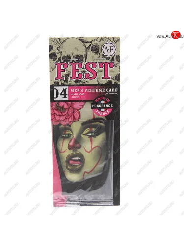 Ароматизатор подвесной пластина (Hugo Boss-Hugo) Fest AURA FRESH AURA FRESH 23422