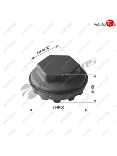 Крышка MERCEDES ступицы MANSONS MANSONS 100.011