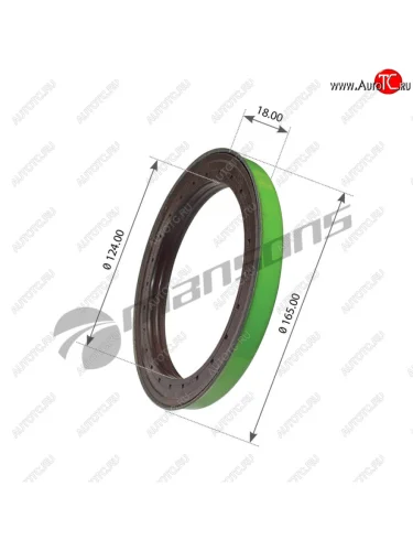 Сальник DAF ступицы (125x160x17) MANSONS MANSONS 200.058
