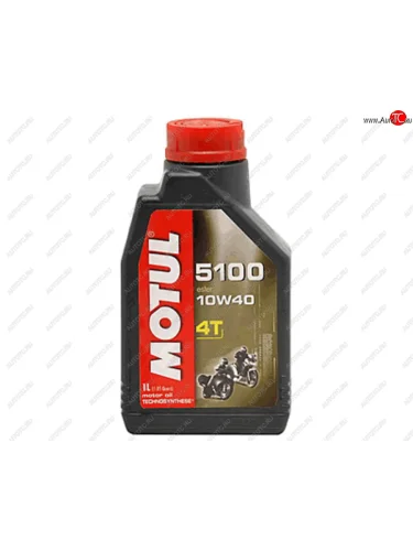 Масло моторное для 4-х тактных двигателей 5100 ESTER 4T 10W40 п/синт.2л MOTUL MOTUL 104067 MOTUL 104067
