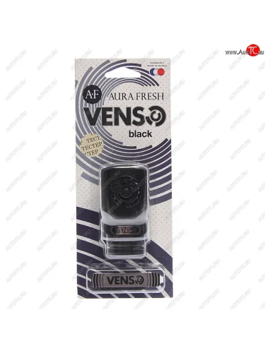 Ароматизатор на дефлектор жидкостный (black) 6мл Venso AURA FRESH AURA FRESH 23327