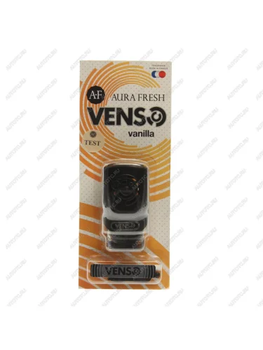 Ароматизатор на дефлектор жидкостный (vanilla) 6мл Venso AURA FRESH AURA FRESH 23330