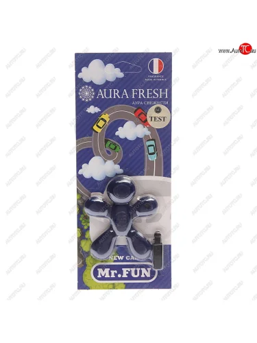 Ароматизатор на дефлектор полимерный (new car) 23г Mr.Fun AURA FRESH AURA FRESH 23471