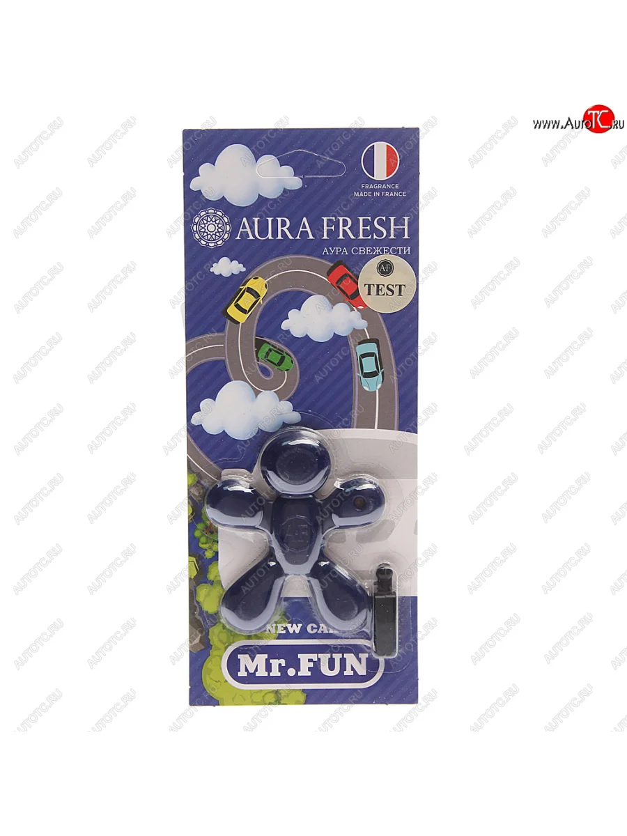 Ароматизатор на дефлектор полимерный (new car) 23г Mr.Fun AURA FRESH AURA FRESH 23471  в Самаре Самарской области