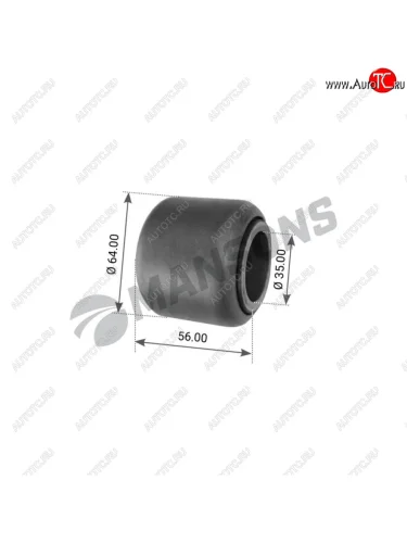 Сайлентблок BPW тяги рулевой MANSONS MANSONS 300.193