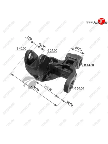 Кронштейн MERCEDES рессоры задней правый MANSONS MANSONS 700.270