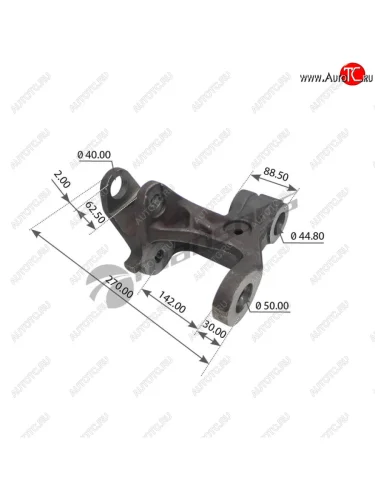 Кронштейн MERCEDES рессоры передний левый MANSONS MANSONS 700.271