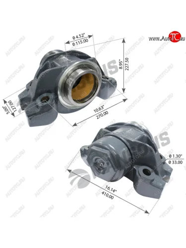 Кронштейн SCANIA балансира MANSONS MANSONS 100.723
