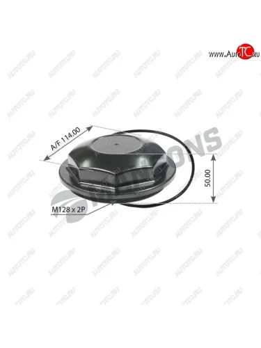 Крышка RENAULT Premium,Magnum ступицы (M128x250, SW115) MANSONS MANSONS 800.138