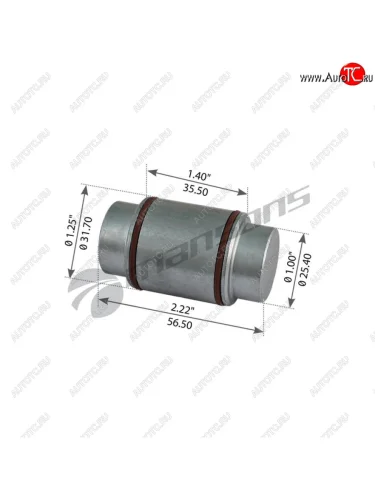 Ролик ROR тормозной колодки (32x25.5) MANSONS MANSONS mbp3035