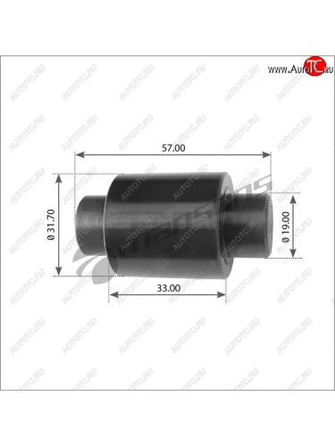 Ролик SAF тормозной колодки (33x19x57мм) MANSONS MANSONS mbp3013