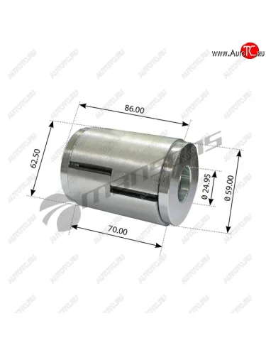 Сайлентблок DAF рессоры задней (24x63x86мм) MANSONS MANSONS 200.022