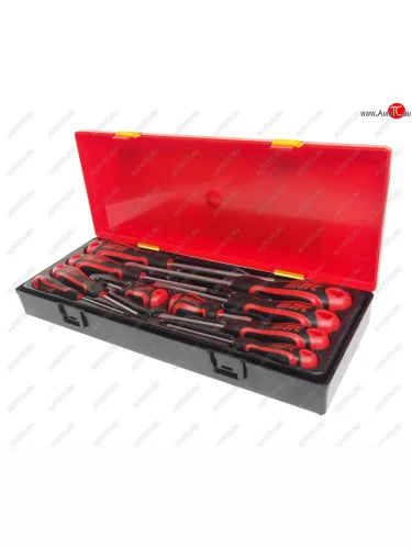 Набор отверток усиленных 10 предметов в кейсе JTC JTC TOOLS CO., LTD jtc-k7102