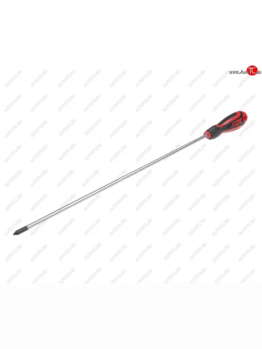 Отвертка крестовая PH 1.0х300мм усиленная (сталь Cr-Mo) JTC JTC TOOLS CO., LTD jtc-7606