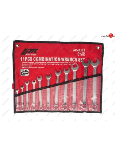 Набор ключей комбинированных 14”-78” 11 предметов в планшете JTC JTC TOOLS CO., LTD jtc-ae4811s