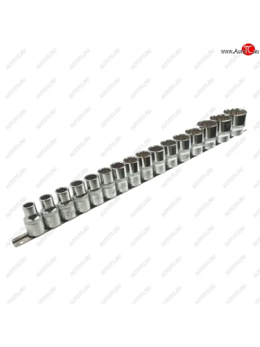 Набор головок торцевых 12 12-ти гранных 10-32мм на планке JTC JTC TOOLS CO., LTD jtc-t416m