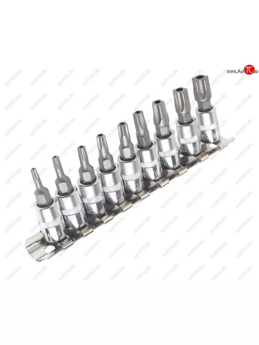 Набор бит 14 TORX 5-ти гранных TS10H-TS50H 9 предметов JTC JTC TOOLS CO., LTD jtc-3303