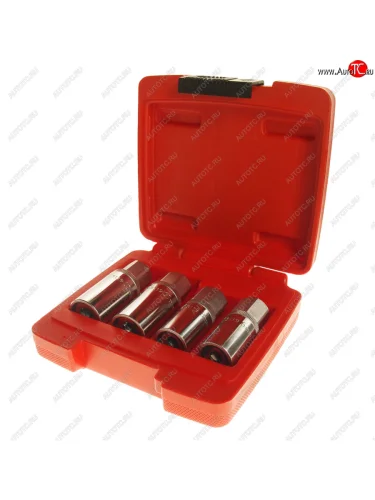 Набор шпильковертов 6-12мм 4 предмета в кейсе JTC JTC TOOLS CO., LTD jtc-3119