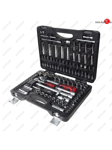 Набор головок торцевых и бит 14,12 6-гранных 110 предметов в кейсе JTC JTC TOOLS CO., LTD jtc-h110b-b72