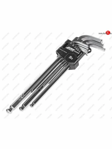 Набор ключей шестигранных 116-38 удлиненных с шаром 9 предметов JTC JTC TOOLS CO., LTD jtc-3506