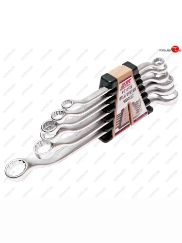 Набор ключей накидных 10-24мм 45град. 12-ти гранных 6 предметов JTC JTC TOOLS CO., LTD jtc-pe1012s
