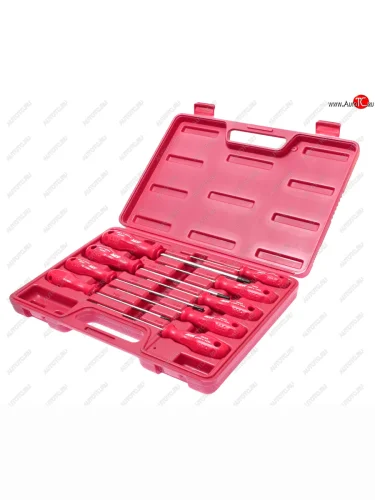 Набор отверток TORX T8Нх100мм-Т40Hх150мм 9 предметов JTC JTC TOOLS CO., LTD jtc-3925