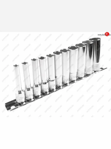 Набор головок торцевых 14 6-ти гранных 04-13мм глубоких L=50мм 11 предметов JTC JTC TOOLS CO., LTD jtc-h211m